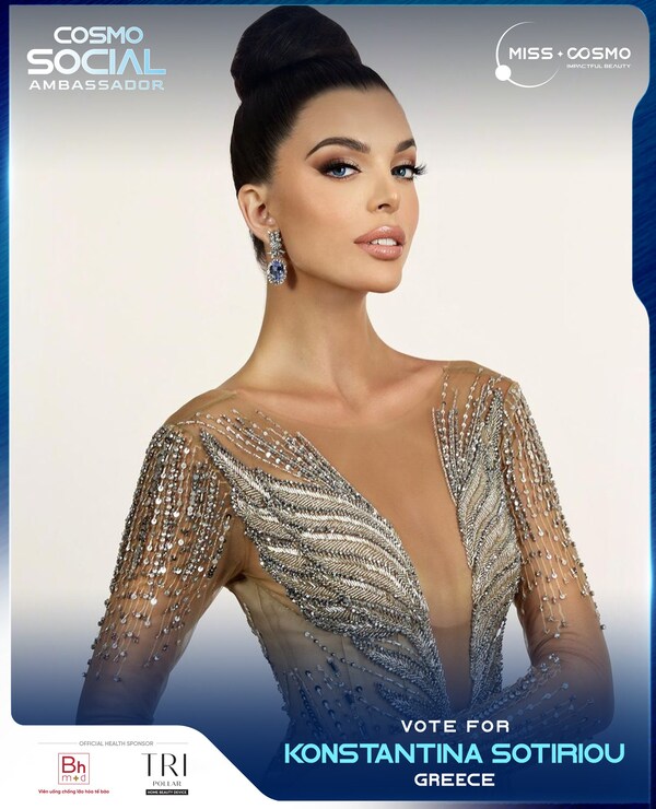 Nhóm 1: Miss Cosmo Greece - Konstantina Sotiriou