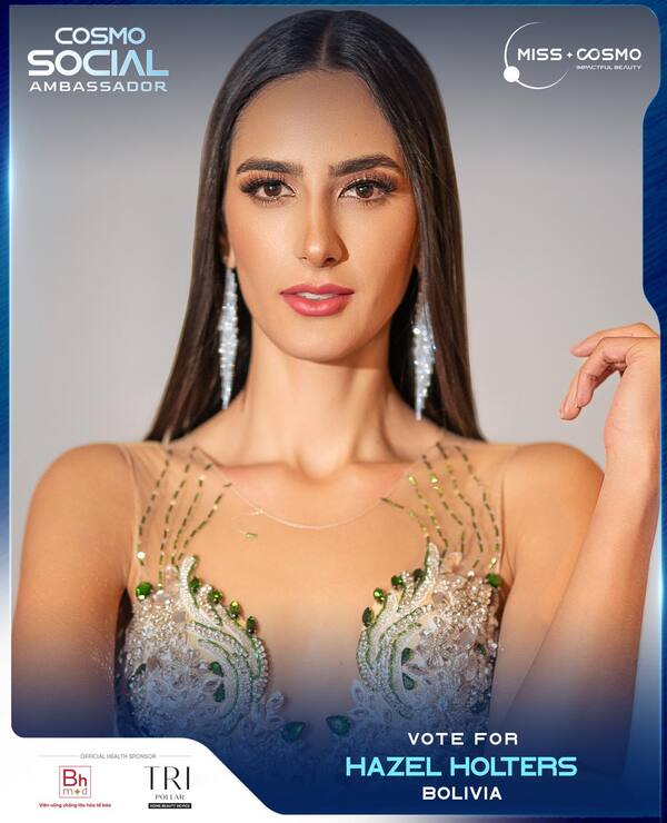 Nhóm 2: Miss Cosmo Bolivia - Hazel Holters