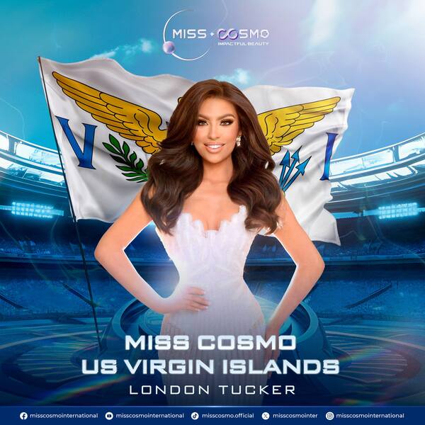 London Tucker - Miss Cosmo US Virgin Islands