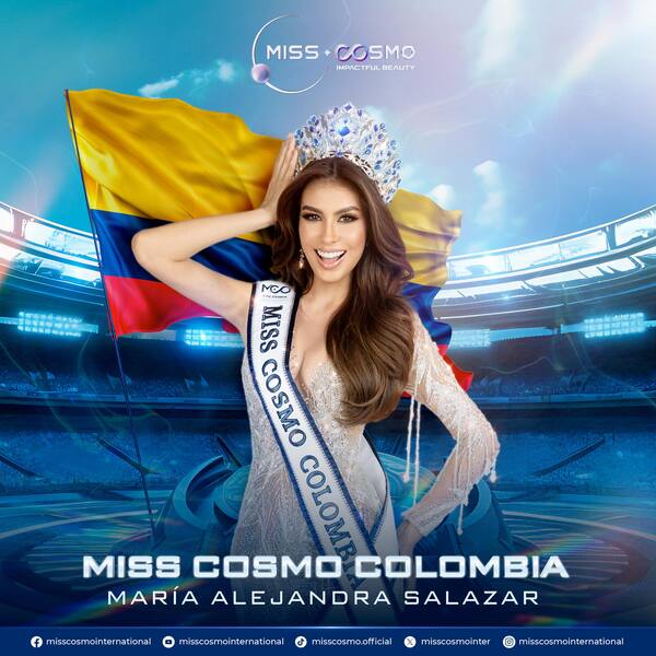 María Alejandra Salazar - Miss Cosmo Colombia