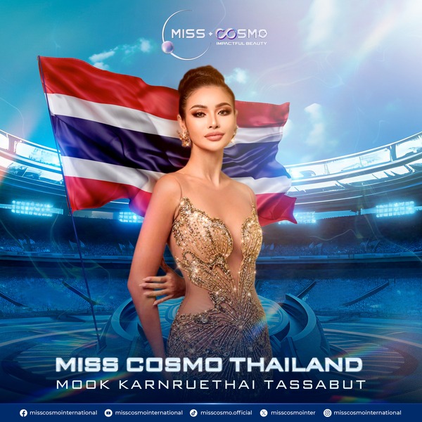 Người đẹp Mook Karnruethai Tassabut - Miss Cosmo Thailand