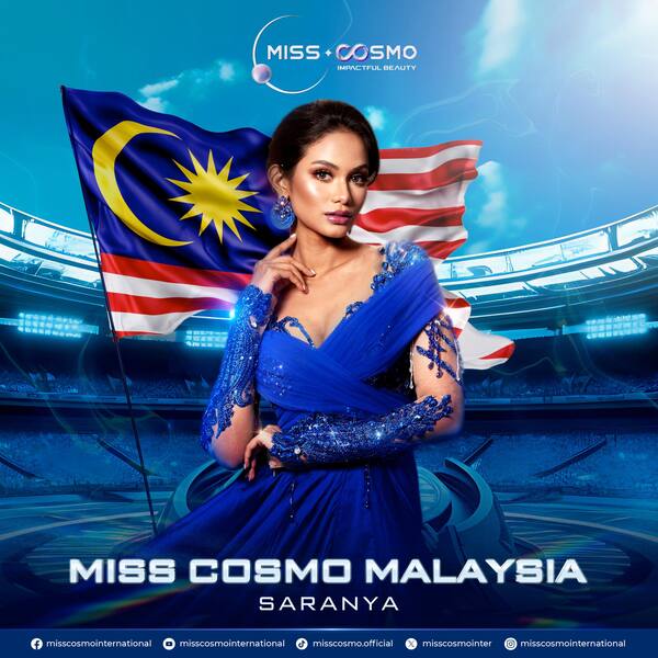 Saranya - Miss Cosmo Malaysia