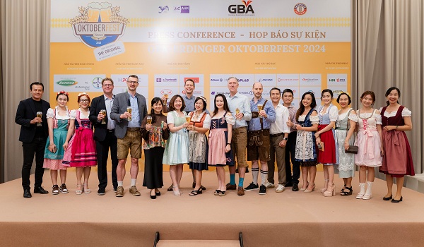 Cheerful Moments of the GBA Oktoberfest Organizers and Partners