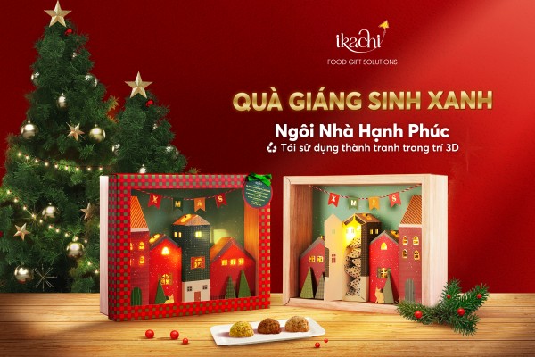 quà giáng sinh xanh ikachi 2