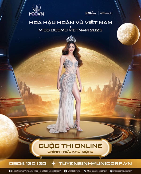 Cuộc thi ảnh online Hoa hậu Hoàn vũ Việt Nam 2025 chính thức khởi động