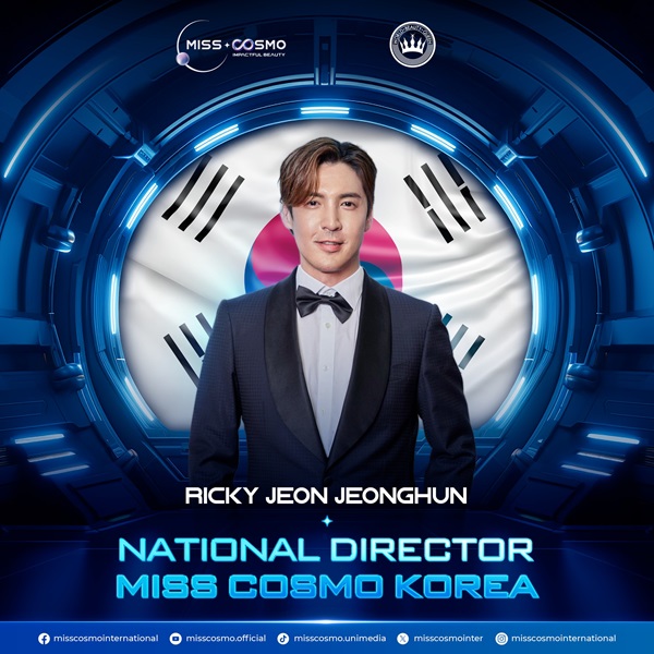 Ông Ricky Jeon Jeonghun - Giám đốc Quốc gia Miss Cosmo Korea