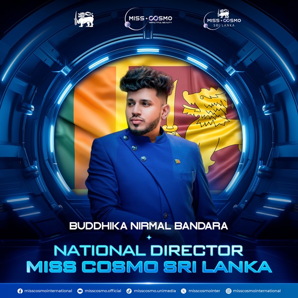 Ông Buddhika Nirmal Bandara - Giám đốc Quốc gia Miss Cosmo Sri Lanka 