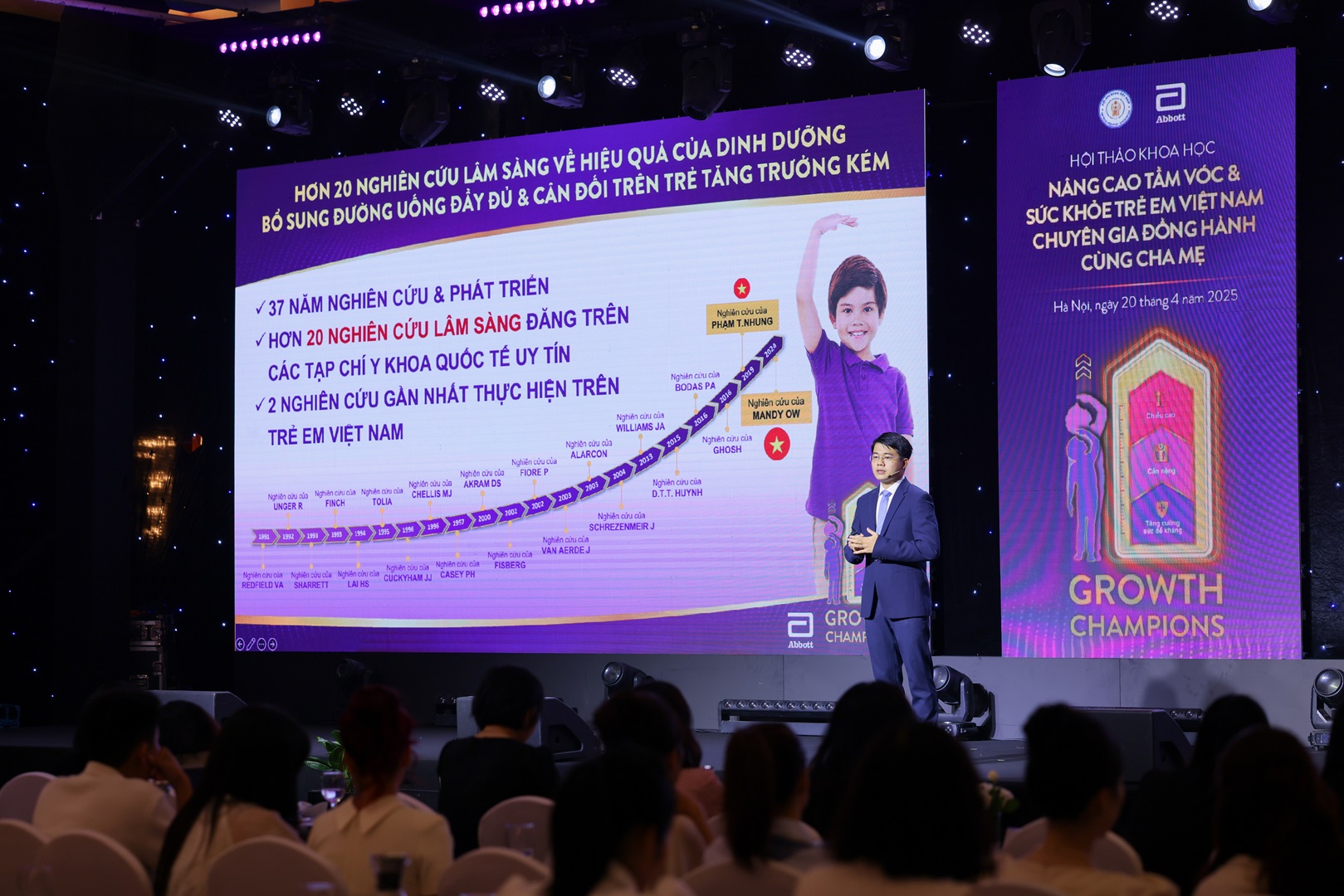 Nghiên cứu cho thấy dinh dưỡng y học giúp cải thiện tăng trưởng chiều cao